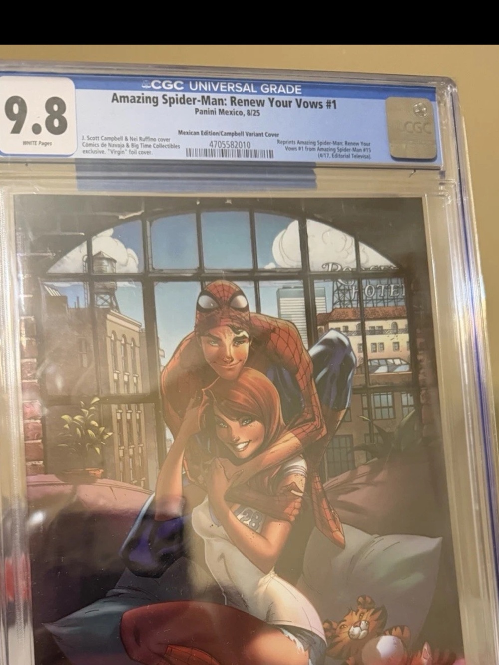 Marvel Spider-Man Couple Cover Art – Red, Blue, White